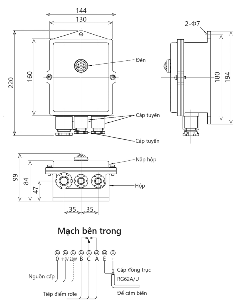 Máy đo màng dầu bề mặt nước C-200 