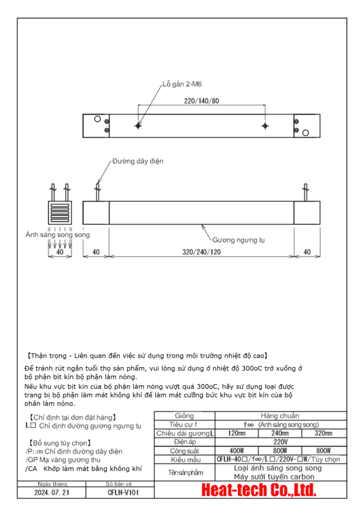 Cấu trúc của CFLH-40